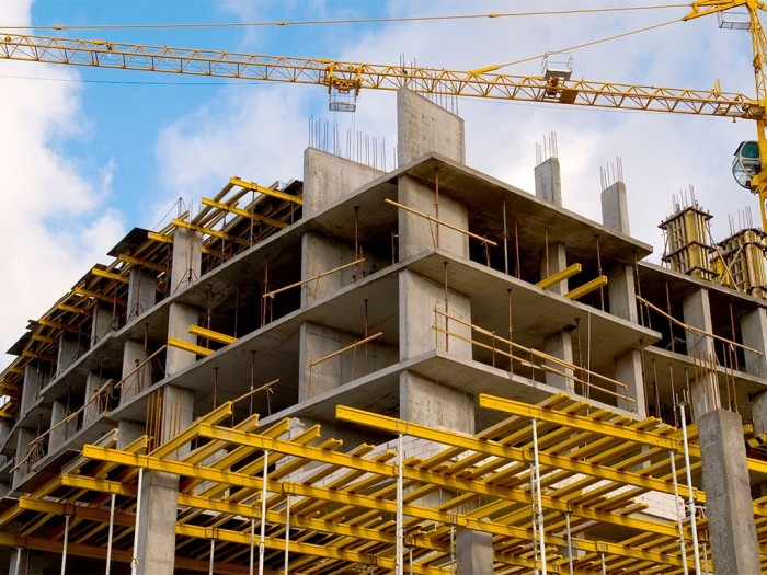 Монолитные работы, заливка бетона